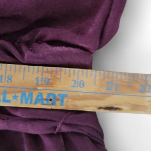 Torrid Burgundy Shimmer Midi Dress Plus Size 3 Holiday Party Evening Event NWOT - Picture 9 of 11